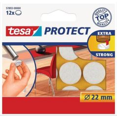   TESA Filckorong, karcolásgátló, 22 mm, TESA "Protect", fehér