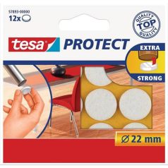   TESA Filckorong, karcolásgátló, 22 mm, TESA "Protect", fehér