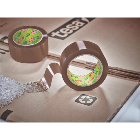 TESA Csomagolószalag, 50 mm x 66 m, TESA "Eco & Ultra Strong", barna