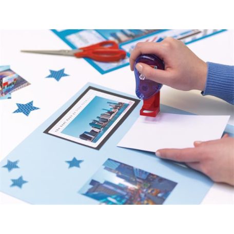 TESA Ragasztó bélyegző, 8,4 mm x 8,4 mm, TESA