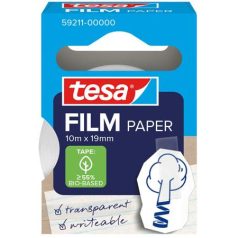   TESA Ragasztószalag, írható, papír, 19 mm x 10 m, TESA "tesafilm®", átlátszó
