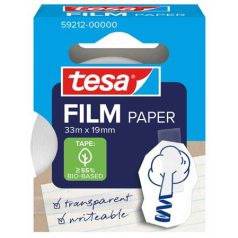   TESA Ragasztószalag, írható, papír, 19 mm x 33 m, TESA "tesafilm®", átlátszó