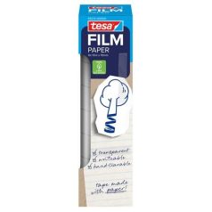   TESA Ragasztószalag, írható, papír, 19 mm x 10 m, TESA "tesafilm®", átlátszó