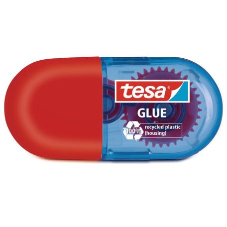 TESA Ragasztóroller, mini, eldobható, 5 mm x 6 m, TESA "ecoLogo®"