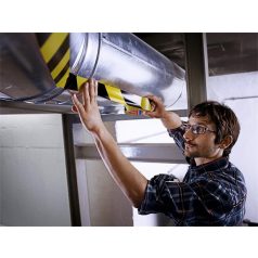   TESA Jelölőszalag, 50 mm x 33 m, TESA "Professional" fekete/sárga