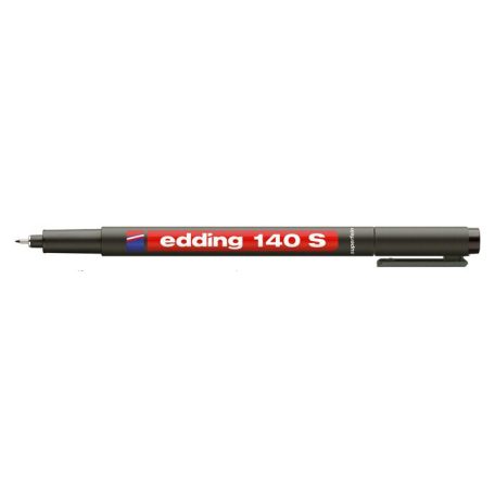EDDING Alkoholos marker, OHP, 0,3 mm, EDDING "140 S", fekete
