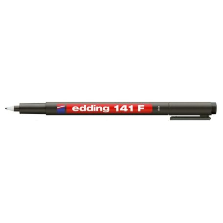 EDDING Alkoholos marker, OHP, 0,6 mm, EDDING "141 F", fekete