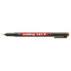   EDDING Alkoholos marker, OHP, 0,6 mm, EDDING "141 F", piros