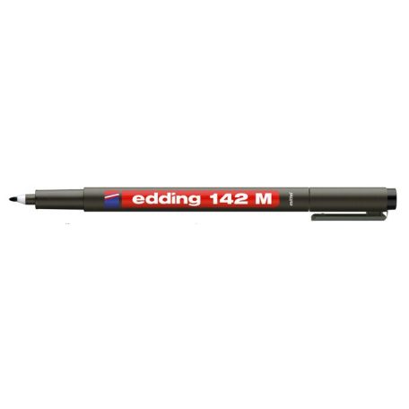 EDDING Alkoholos marker, OHP, 1 mm, EDDING "142 M", fekete