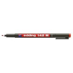   EDDING Alkoholos marker, OHP, 1 mm, EDDING "142 M", piros