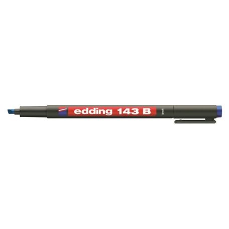 EDDING Alkoholos marker, OHP, 1 mm, EDDING "143 B", kék