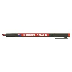   EDDING Alkoholos marker, OHP, 1 mm, EDDING "143 B", piros