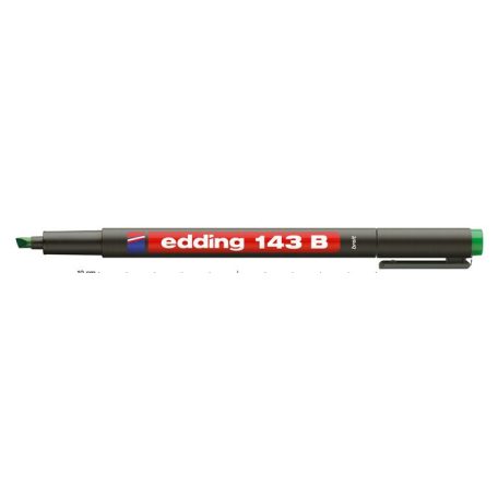 EDDING Alkoholos marker, OHP, 1 mm, EDDING "143 B", zöld