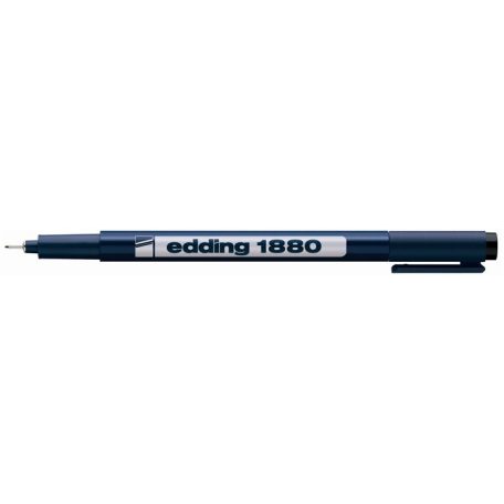 EDDING Tusfilc, 0,1 mm, EDDING "1880", fekete