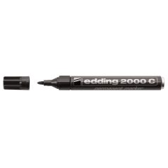   EDDING Alkoholos marker, 1,5-3 mm, kúpos, EDDING "2000", fekete