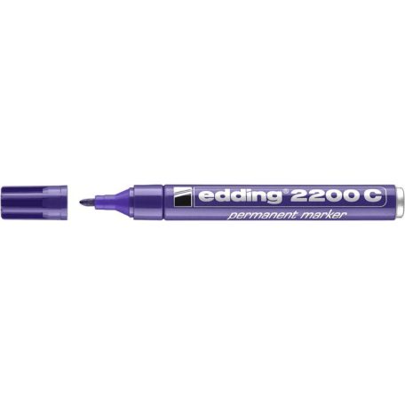 EDDING Alkoholos marker, 1,5-3 mm, kúpos, EDDING "2000", lila