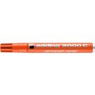 EDDING Alkoholos marker, 1,5-3 mm, kúpos, EDDING "2000", narancssárga