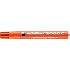   EDDING Alkoholos marker, 1,5-3 mm, kúpos, EDDING "2000", narancssárga