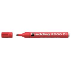   EDDING Alkoholos marker, 1,5-3 mm, kúpos, EDDING "2000", piros