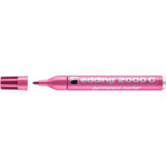   EDDING Alkoholos marker, 1,5-3 mm, kúpos, EDDING "2000", rózsaszín