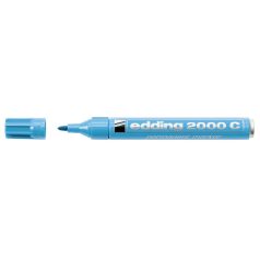   EDDING Alkoholos marker, 1,5-3 mm, kúpos, EDDING "2000", világoskék