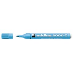   EDDING Alkoholos marker, 1,5-3 mm, kúpos, EDDING "2000", világoskék