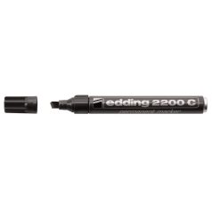   EDDING Alkoholos marker, 1-5 mm, vágott, EDDING "2200", fekete