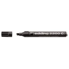   EDDING Alkoholos marker, 1-5 mm, vágott, EDDING "2200", fekete