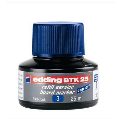 EDDING Utántöltő tábla- és flipchart markerhez, EDDING "BTK 25", kék