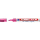 EDDING Alkoholos marker, 1,5-3 mm, kúpos, EDDING "3000", rózsaszín