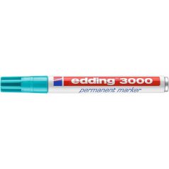   EDDING Alkoholos marker, 1,5-3 mm, kúpos, EDDING "3000", türkíz