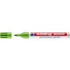 EDDING Alkoholos marker, 1,5-3 mm, kúpos, EDDING "3000", világoszöld