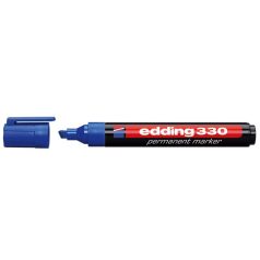   EDDING Alkoholos marker, 1-5 mm, vágott, EDDING "330", kék