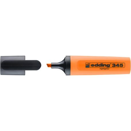 EDDING Szövegkiemelő, 2-5 mm, EDDING "345", narancssárga