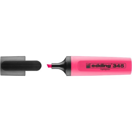 EDDING Szövegkiemelő, 2-5 mm, EDDING "345", rózsaszín