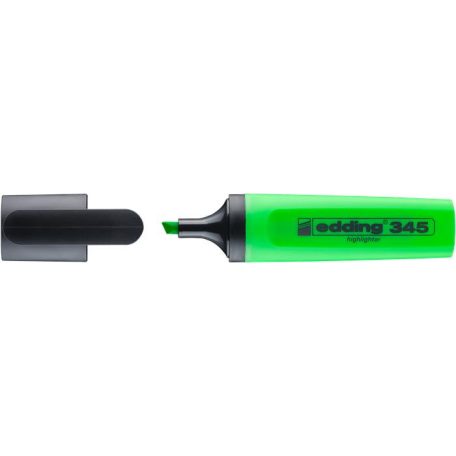 EDDING Szövegkiemelő, 2-5 mm, EDDING "345", zöld