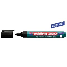   EDDING Flipchart marker, 1,5-3 mm, kúpos, EDDING "380", fekete