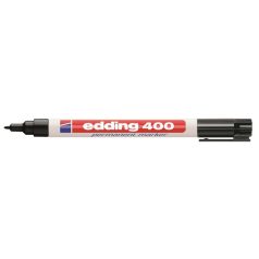   EDDING Alkoholos marker, 1 mm, EDDING "400", fekete