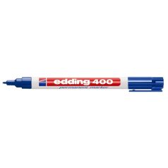 EDDING Alkoholos marker, 1 mm, EDDING "400", kék