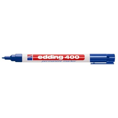 EDDING Alkoholos marker, 1 mm, EDDING "400", kék