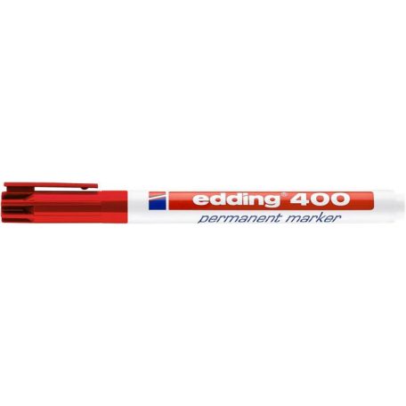 EDDING Alkoholos marker, 1 mm, EDDING "400", piros