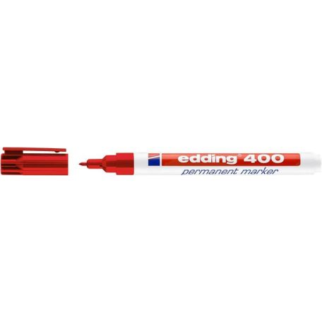EDDING Alkoholos marker, 1 mm, EDDING "400", piros