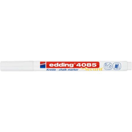 EDDING Krétamarker, 1-2mm, kúpos, EDDING "4085", fehér