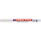 EDDING Krétamarker, 2-3 mm, kúpos, EDDING "4095", fehér