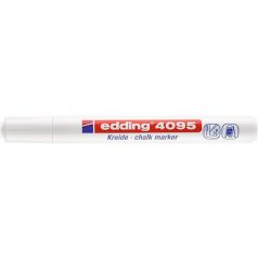   EDDING Krétamarker, 2-3 mm, kúpos, EDDING "4095", fehér