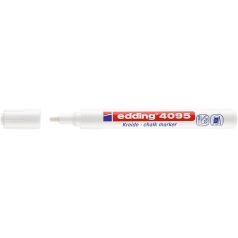   EDDING Krétamarker, 2-3 mm, kúpos, EDDING "4095", fehér