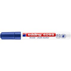   EDDING Krétamarker, 2-3 mm, kúpos, EDDING "4095", kék