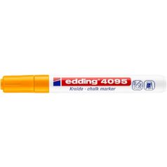   EDDING Krétamarker, 2-3 mm, kúpos, EDDING "4095", neon narancssárga