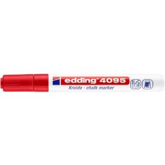   EDDING Krétamarker, 2-3 mm, kúpos, EDDING "4095", piros