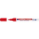 EDDING Krétamarker, 2-3 mm, kúpos, EDDING "4095", piros
